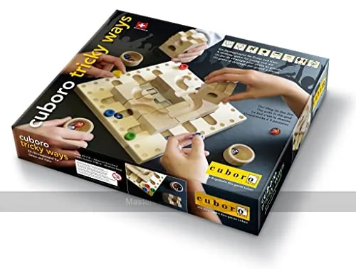 CUBORO Kugelbahnsystem: TRICKY WAYS