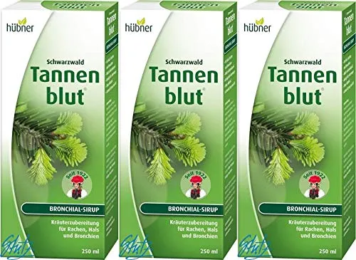 Produktbild Hübner Tannenblut Bronchial Sirup 3 x 250ml