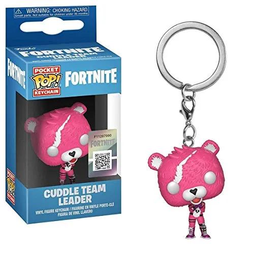 Funko Pop! Keychain: Fortnite - Cuddle Team Leader - Neuartiger Schlüsselanhänger - Vinyl-Minifigur Zum Sammeln - Strumpffüller - Geschenkidee - Offizielle Handelswaren - Video Games Fans - Minifigur