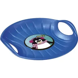 Gleiter SPEED M, 600x600 mm, Tellerform, Kunststoff, Kinder, für Schnee, Farbmix - Blau