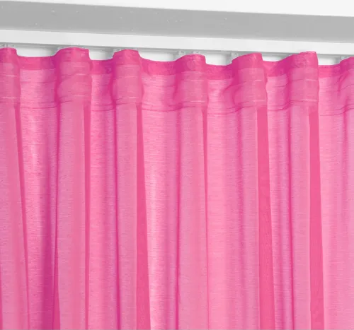 Beautex Gardine Transparente Gardine Dolly, wählbar mit Kräusel- und Ösen- Aufhängung (2 St), Ösen, transparent