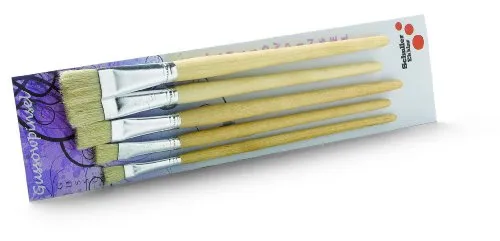 Schuller Eh'klar Malpinsel Set 5 teilig Größe 6, 8, 12, 14 und 16, 75029