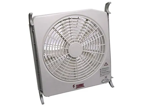 Fiamma Turbo-Kit Dachhauben-Ventilator - nachträglicher Einbau, verstellbares Klemmsystem für einfache Installation in 40x40 Dachhauben