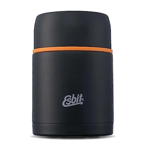 Esbit Thermobehälter Classic 750 ml - Aus Edelstahl für warme und kalte Speisen - Thermobehälter für Speisen, hält warme Mahlzeiten länger warm und kalte Snacks kühl. Ideal für unterwegs, auslaufsicher und leicht zu befüllen.