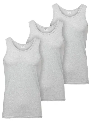 Ladeheid Unterhemd Tanktop Herren Baumwolle Set 3 Stück LA40-258 (Set, 3er-Pack)