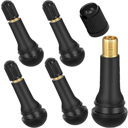 Stück Gummiventile TR413,Reifenventil Schwarz,Autoventil,Felgen Ventile 5