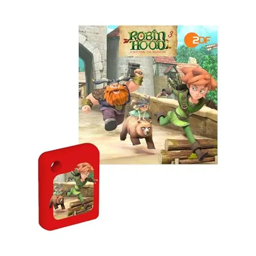 Galakto Audio-Token: Robin Hood - Schlitzohr von Sherwood - Die Bedrohung (Teil 1+2), Hörspiel für Kinder ab 5 Jahren, Spielzeit ca. 55 min