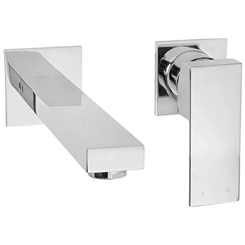 Welfenstein 2-Loch Unterputz Armatur 2L-75 Wasserhahn Waschschale Waschtisch