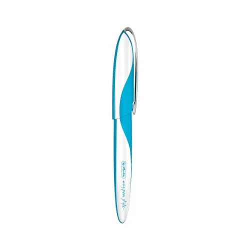 Herlitz 11357233 Füllhalter my.pen style, ocean blue