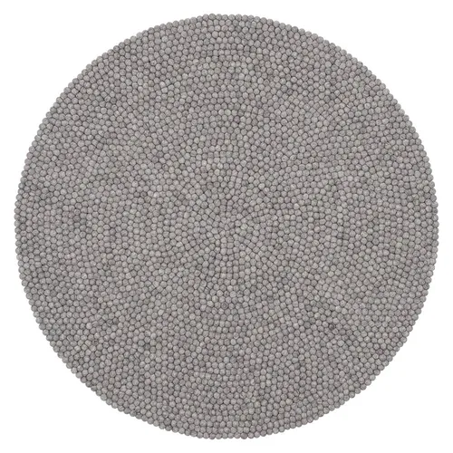 myfelt Filzkugelteppich Carl in grau von myfelt
