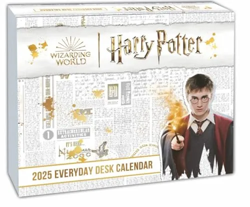 Harry Potter Tagesabreißkalender 2025: Magischer Kalender für jeden Tag mit Zitaten, Bildern und spannenden Details aus der Filmreihe. Tischkalender ... Aufhängen (Kino-Entertainment Kalender Heye)