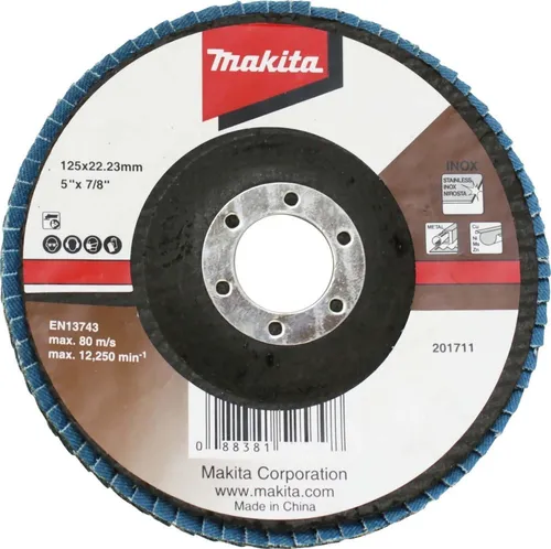 Makita Fächerschleifscheibe D-63797 Lamellenschleifscheiben