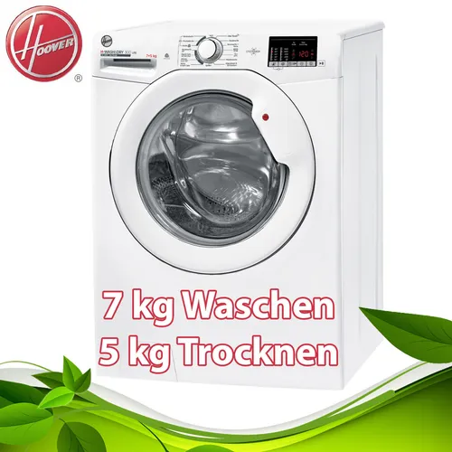 Hoover Waschtrockner 7 kg Waschen 5 kg Trocknen