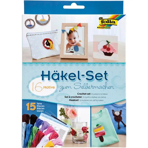 folia Häkel-Set 15-tlg.