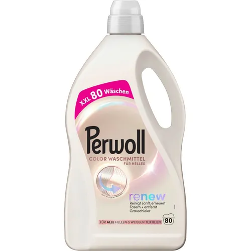 Perwoll Flüssig 80 Waschladungen Hell 4 L