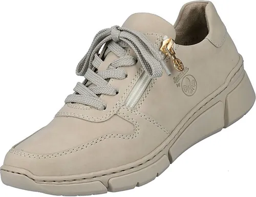 Rieker Sneaker - Creme Kunstleder Größe: 41 Normal