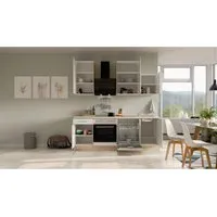 Flex-Well Küchenzeile 220 cm G-220-1701-017 Valero - Stilvolle Küchenzeile in 220 cm Breite, ausgestattet mit Unterschrank und Herdumbauschrank – ideal für moderne Küchen und ein echter Hingucker!