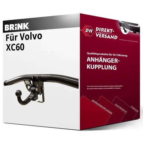 BRINK Abnehmbare Anhängerkupplung für Volvo XC60 (05.2008-12.2017)