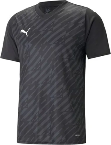 PUMA Unisex Kinder Teamultimate Jersey Jr T-Shirt, Schwarz, 152 - Kinder Laufshirt aus atmungsaktivem, schnelltrocknendem Material, ideal für sportliche Aktivitäten und umweltfreundlich durch recycelte Materialien.