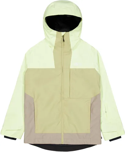 PICTURE SEAKREST Jacke 2025 lime cream hemp roebuck - M - Snowboardjacke mit 10K Membran, ideal für Sportlerinnen. Aus recyceltem Material, bietet hervorragende Wärme und Schutz vor Wetterbedingungen.
