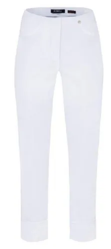 ROBELL Stoffhose Bella09-51568, mit Umschlag und Gesäßtaschen mit Gesäßtasche