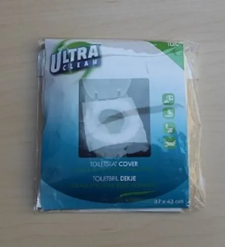 Ultra-saubere Toilettensitzbezüge, 10er-Packung