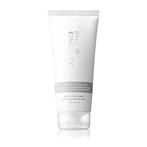 PHILIP KINGSLEY NO SCENT NO COLOUR Conditioner 200 ml - Conditioner für empfindliche Kopfhaut, spendet schwerelose Feuchtigkeit und sorgt für Weichheit, Sprungkraft und Glanz. Ideal für allergische Reaktionen.