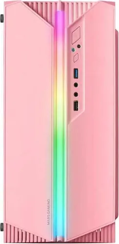 Mars Gaming MC-S1, Mini Tower, PC, Pink, micro ATX, Mini-ITX, Gaming, Bernstein, Blau, Grün, Rot