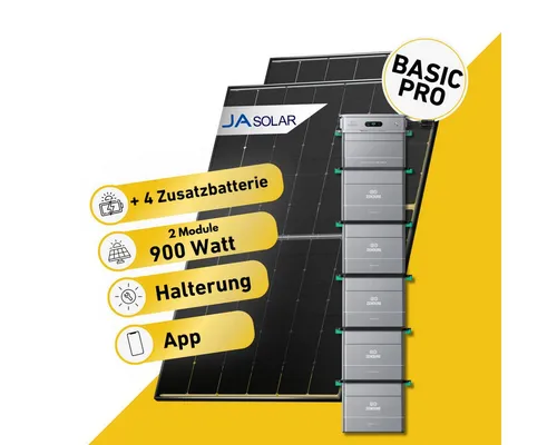 Watt Bifazial Komplettset Balkonkraftwerk Zendure Solarflow 800 Pro 2