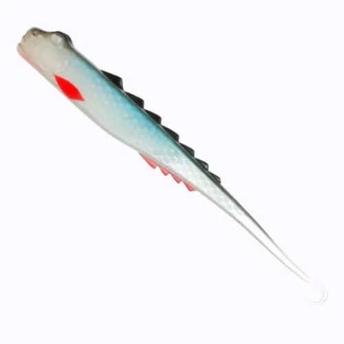 Hearty Rise Valley Hunter Pelagic Curly 22cm 46g - 1 Gummifisch, Farbe:Angry Roach