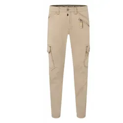 Timezone Herren Regular Rogertz Freizeithose, Chino Beige, 32W / 32L EU - Wanderhosen für aktive Männer, Regular Fit mit geshapten Knien für optimalen Komfort und Bewegungsfreiheit.