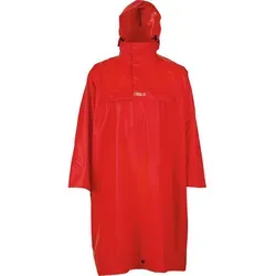 PRO-X ELEMENTS Regenponcho MATTERHORN ROT - Rucksack-Poncho - Funktionsjacke für Outdoor-Abenteuer, wetterfest und kombiniert Poncho mit Rucksackfunktion. Ideal für Schutz und Funktionalität beim Wandern.