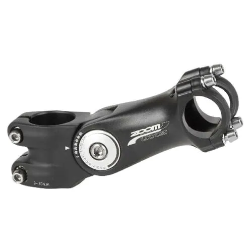 ZOOM verstellbarer Vorbau Ahead, schwarz, 1.1/8(28.6), 41/105 mm, 25.4 mm