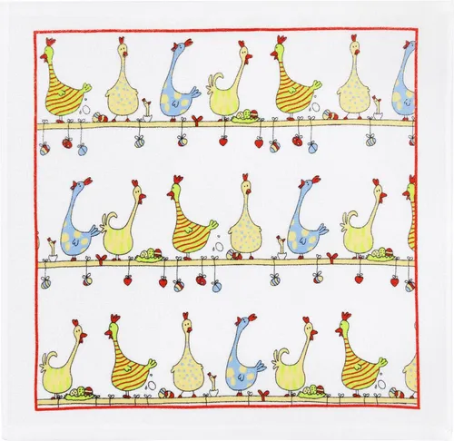 Geschirrtuch Baumwoll Frottier Küchentuch Druck 