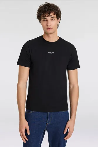 Replay T-Shirt für Männer, Gr. XL, schwarz von Replay