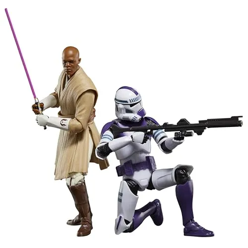 Star Wars: The Clone Wars Black Series Actionfiguren 2er-Pack Clones of the Republic 15 cm - Spielfiguren im 15 cm Maßstab, detailgetreu und mit raffinierten Features - perfekt für Star Wars Fans und Sammler!