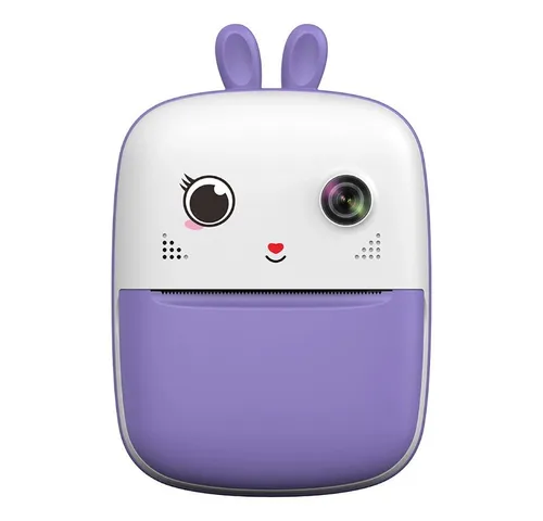 COFI 1453 Mini-Thermodrucker für Kinder - Sofortbildkamera mit 48 MP Kamera und kabellosem Druck. Ideal für kreative Abenteuer und Spaß mit vorinstallierten Lernspielen!