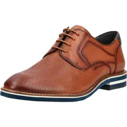 Ara Herren Schnürschuh LEON in Braun, Größe 41 - Eleganter Schnürschuh für Herren von Ara, gefertigt aus hochwertigem Glattleder. Mit weichem Innenfutter und auswechselbarem Fußbett für individuellen Komfort. Ideal für Büro und besondere Anlässe.