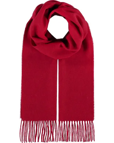 Fraas Modeschal Wollschal mit Fransen in Rot in rot von FRAAS