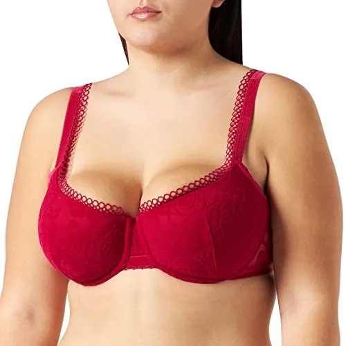 Triumph Damen Velvet Rose Spotlight WHP Geformter BH, ROSSO MASAI, 70E