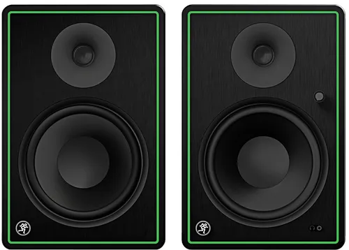 Mackie CR8-XBT - Studio Monitor Lautsprecher - Auto-DVD-Player mit Signature Sound der Mackie CR-Serie, Plug and Play über Bluetooth und professionelle Audioqualität für beeindruckende Klangperformance.