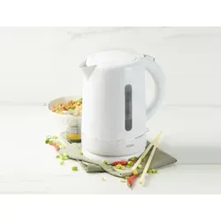 Akku-wasserkocher 1,7l 2200w weiß von DOMO collection