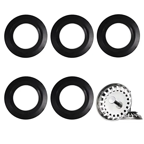 Lippendichtung Spüle Siebkörbchen Dichtung Dichtungsring abfluss Siebkorbdichtung für Küchenspüle Stopfenventil Abflussdichtung Ventildichtung