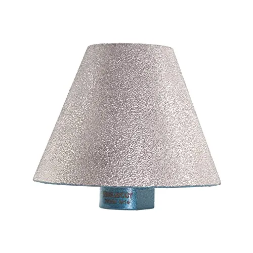 MINLAYCUT Diamant Fasenbits 75mm Diamant Fingerfräser zum Vergrößern Löcher in Fliesen Porzellan Marmor Keramik Granit