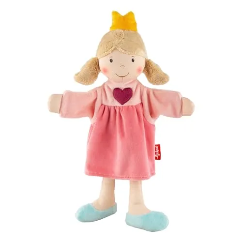 Sigikid Handspielpuppe Prinzessin - 35 cm große Theater- und Kuschelpuppe, fördert Sprache, Motorik und Fantasie