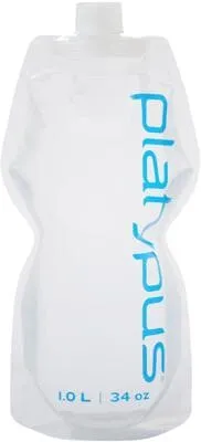 PlatyPus SoftBottle Trinkflasche, 1L, Logo