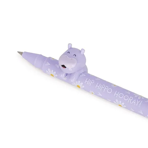 Legami Gel Stift Hippo Lovely Friends in blau von Legami S.p.A. Società Benefit