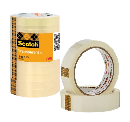 Scotch Klebefilm 508 transparent 15 mm x 66 m 10 Rollen