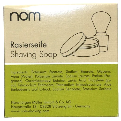 NOM Rasierseife Shaving Soap 65g