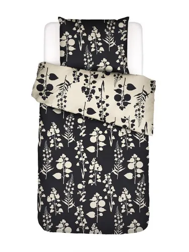 Essenza Bettwäsche Liva, 2-teilig, floral grau in grau von Essenza